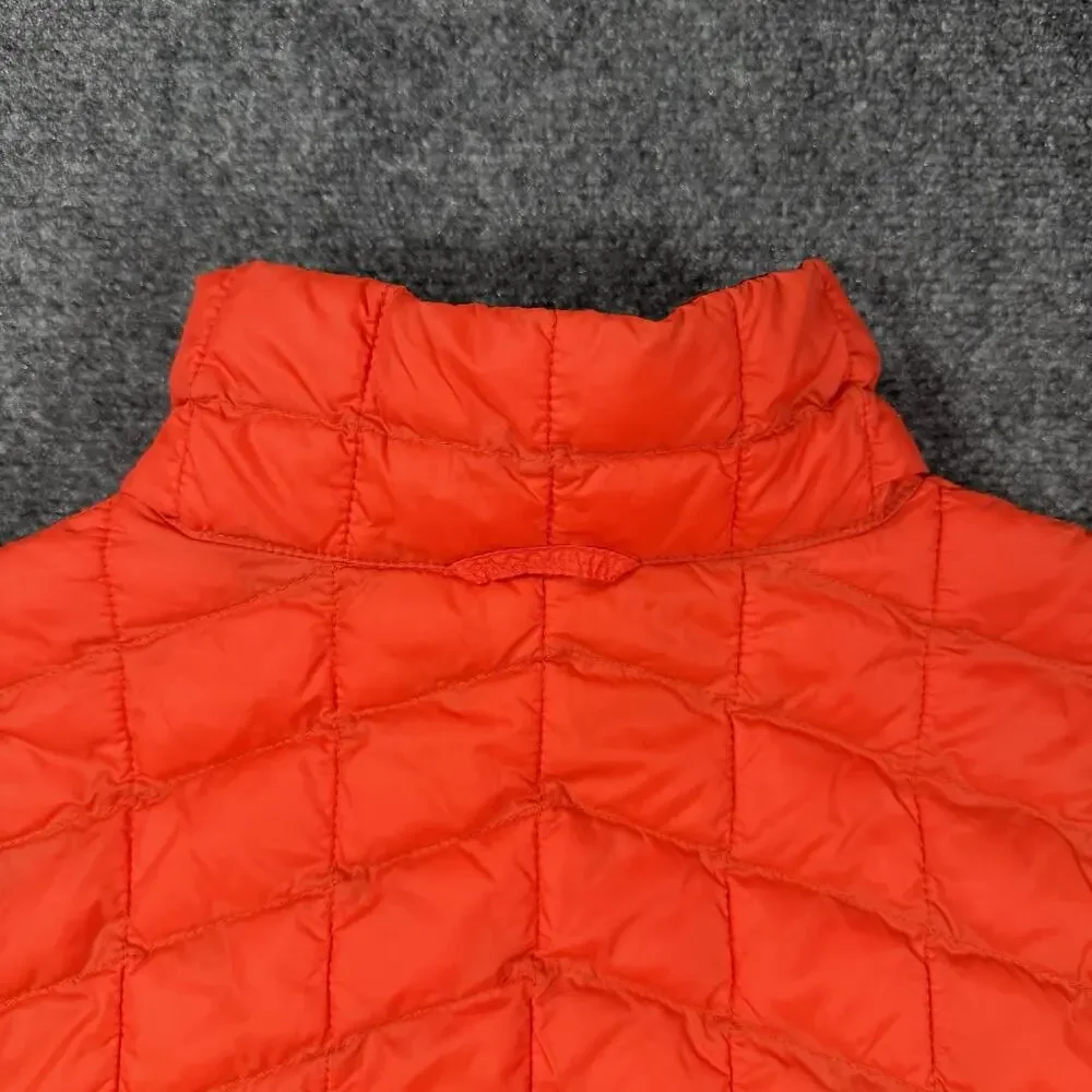 The North Face ThermoBall Men’s Small Bright Orange Insulated Full Zip Jacket